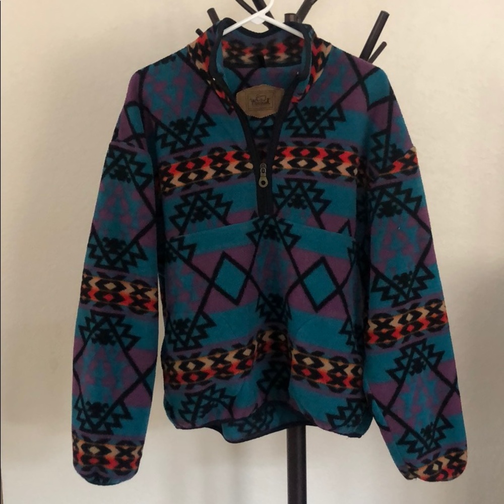 Vintage Woolrich Made in USA Fleece